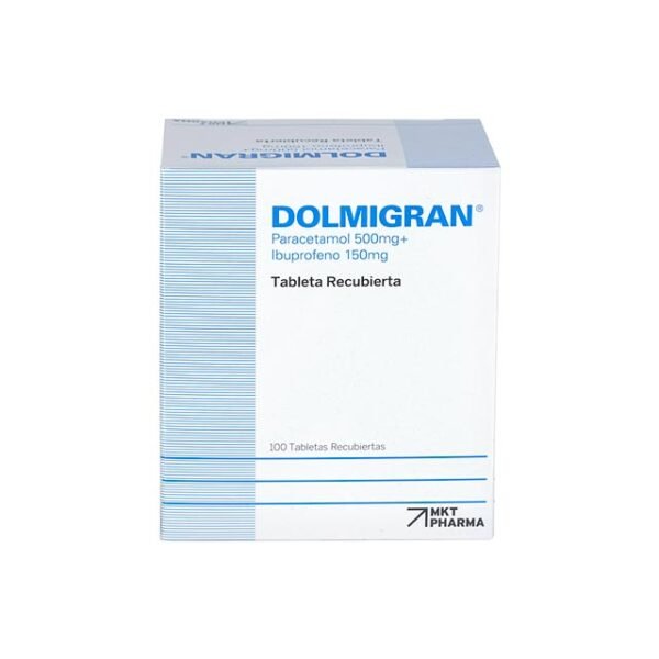 Dolmigram 500mg+ 150mg Tableta Recubierta