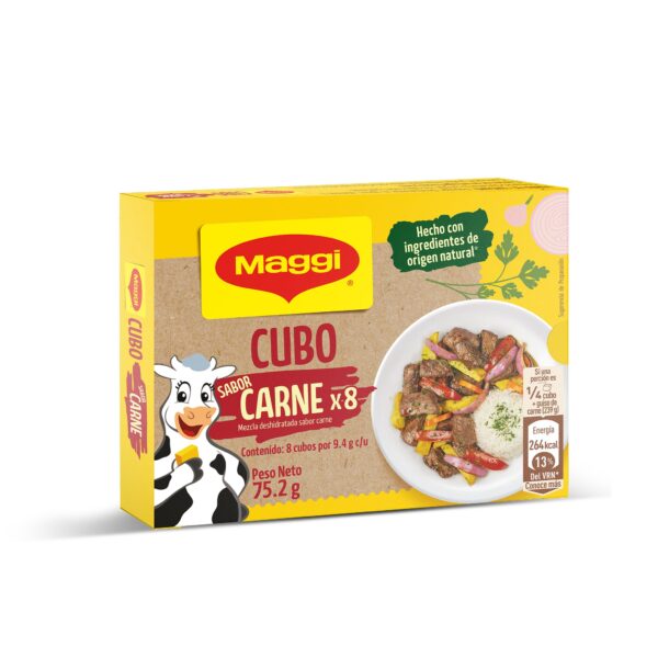 Cubo de Carne, Marca Maggi, 8 unidades