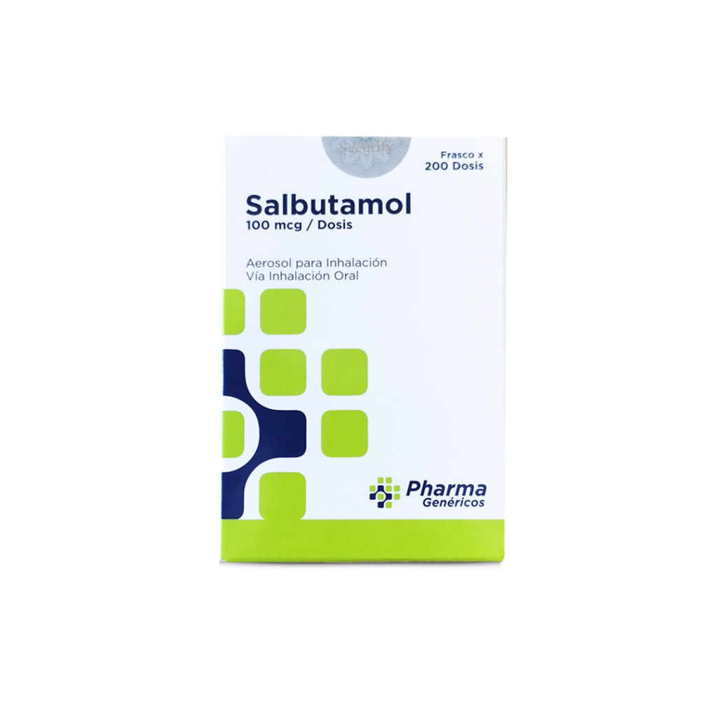 Salbutamol, 100mcg,200 dosis, Pharma – Kanndasales