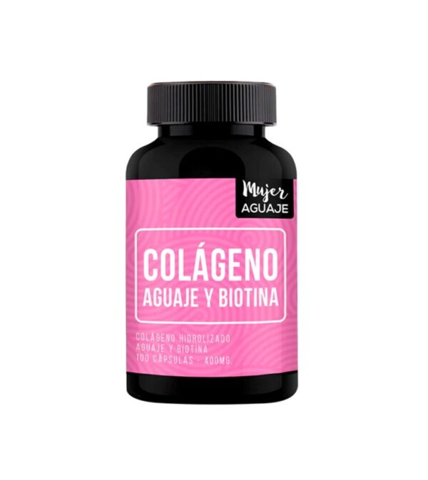 Colageno Aguaje y Biotina, Mujer Aguaje, 100 Capsulas