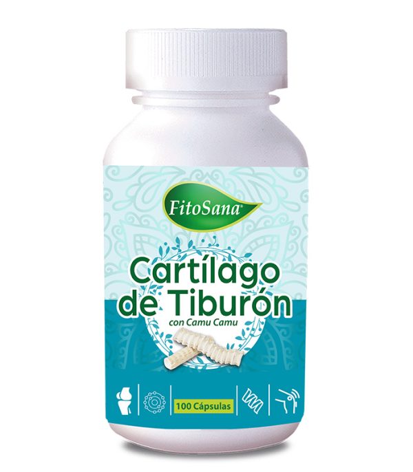 Cartílago de Tiburón + Camu Camu, 100 Cápsulas, Fitosana