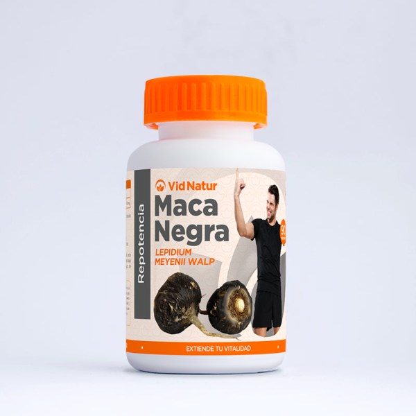 Maca Negra, 90 Capsulas, VidaNatur