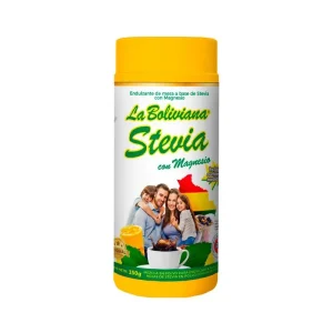 Stevia con Magnesio, La boliviana, hecho en Peru, 150 gr