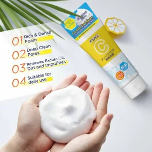 Limpiador facial Melano CC Deep Clear Enzyme Face Wash (tubo de 130g)